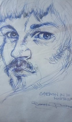 10 min portrait of Cameron